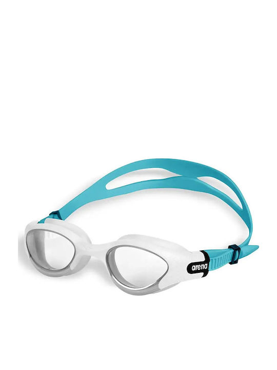 Arena One Swimming Goggles Kids with Anti-Glare Lenses White