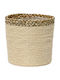 Kaemingk Decorative Wicker Basket 18x18x20cm