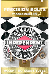 Independent Βίδες Skate Bolts Phillips Black-ind-blt-0025-black