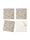 Wandsticker Kacheln Vinyl Ideal für Moderne Inneneinrichtungen Mosaikmuster Stein 9x30x30 cm