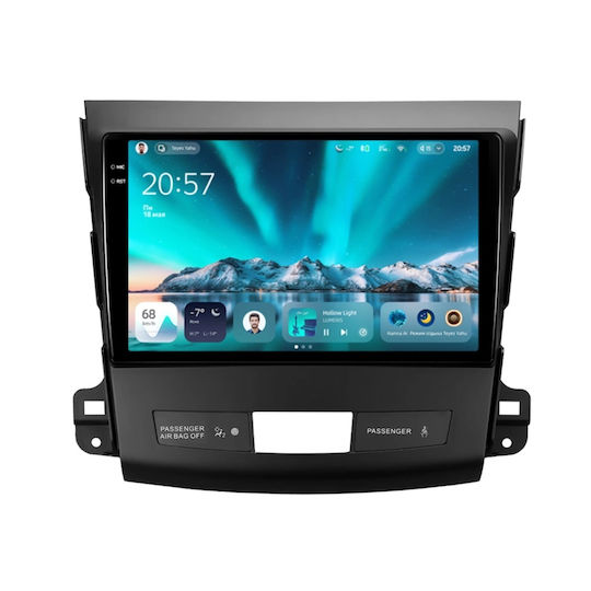 Teyes Cc4 Navigație Auto Peugeot 4007 2007-2012 6+64GB 9.5" QLED Octa-Core 2.7GHz Android 4G Bluetooth 5.1 DSP Variantă B
