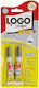 Logo Liquid Superglue 2gr 2pcs