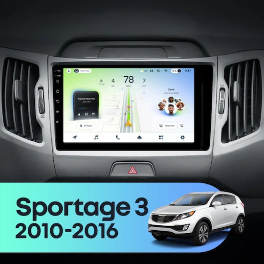Teyes Cc4l Dts Navigație Auto Kia Sportage 3 2010-2016 6+64gb 9" Qled Qualcomm 2ghz Android 4g Bluetooth 5.1 Dsp Variant A