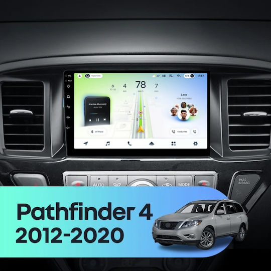Teyes Cc4l Dts Navigație Auto Nissan Pathfinder 2013-2020 6+64gb 9" Qled Qualcomm 2ghz Android 4g Bluetooth 5.1 Dsp Variant A
