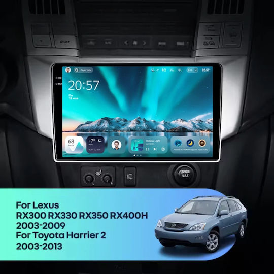 Teyes Cc4 Car Navigation Lexus Rx 2003-2023 6+128gb 9.5" Qled Octa-core 2.7ghz Android 4g Bluetooth 5.1 Dsp