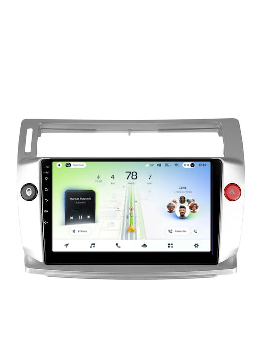 Teyes CC4L DTS Auto-Audiosystem Citroen C4 2004-2014 6+64GB 9 Zoll QLED Qualcomm 2GHz Android 4G Bluetooth 5.1 DSP