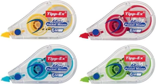 Bic B.διορθωτική Ταινία Tipp-ex Mini Pocket Mouse Fashion 4 Σχέδια-1τμχ #926397