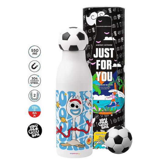 Koupakoupa Forky Stainless Steel Thermos Bottle 550ml