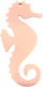 Plexiglas Element Seahorse 60x20mm 3pcs