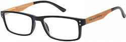 Readers Lesebrillen +3.00 in Braun Farbe RD607