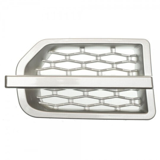 Land Rover Discovery 2004-2009 Πλευρική Μάσκα Ασημί Αριστερά + Δεξιά