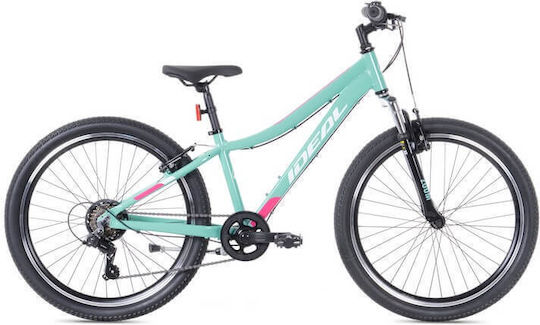 Ideal Strobe 24" 2026 Turcoaz Mountain Bike cu 21 de viteze