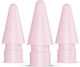 Replacement Apple Pencil Buddi Pen Tips Set Stylus Tips Buddi Wave 3 Pieces Pink 8719246579721
