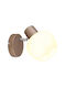 Globo Lighting Μονό Σποτ σε Καφέ Χρώμα