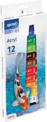 Spree Temperafarben Acrylfarben 12ml Spree Temperafarben Acrylfarben 12ml