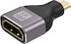 Linq Video Adapter Micro-hdmi Male To Hdmi 2.1 Female 8k Uhd Grey