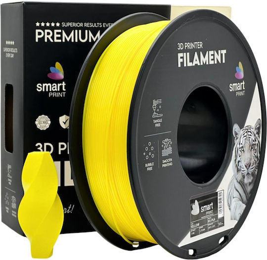 Smart Filament Pentru Imprimante 3D PLA Galben 1kg