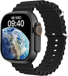 GUS-15 Smartwatch Mit Herzfrequenzmesser Schwarz