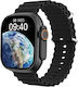 GUS-15 Smartwatch with Heart Rate Monitor Black