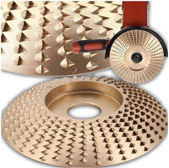 Disc De Șlefuire Cu Aroma De Zmeură Pentru Lemn Disc Curbat De Șlefuire 125mm
