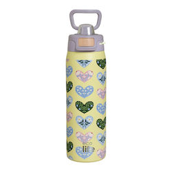 Ecolife Θερμός 650ml Blossom Hearts
