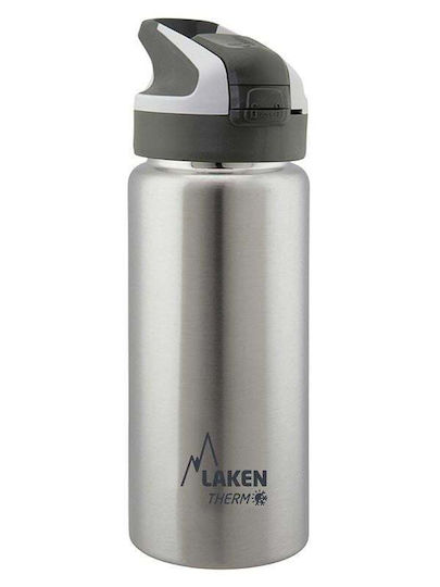 Laken Recyclable Thermos Bottle Stainless Steel BPA Free 750ml White