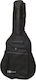Hard Bag Wasserdichte Akustikgitarrentasche mit Gepolstert 4/4 Schwarze