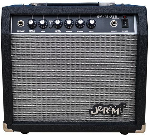 Jeremi Ga-15 Chitară electrică 15W Negru