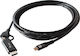 Equip HDMI male - USB-C male Cable 1m Black