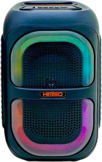 Kimiso QS-3638 Bluetooth Speaker 10W with Radio and Battery Life up to 3 Hours Black