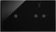 Simon Touch Rahmen Touch Panel S54 Touch 2 Module 1 Touch Box + 2 Horizontale Touch Felder Lava Rahmen Dstr212/73