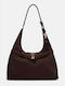 Women's Hobo Bag Suede Brown