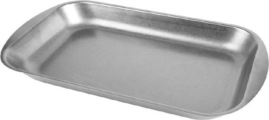 Espiel Antique Serving Plate Deep Inox Grey with Diameter 37cm
