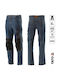 Yato Reflective Work Trousers Jeans Blue