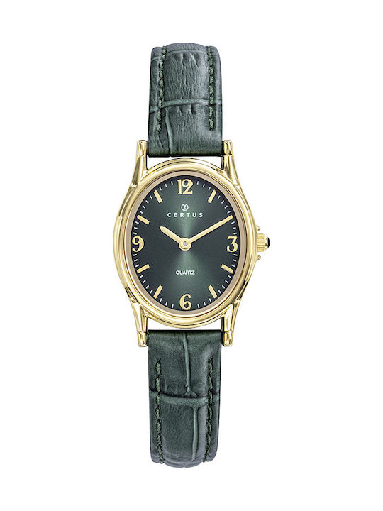 Certus Дамски Часовник 24mm Кварцов с Жълта Кож...