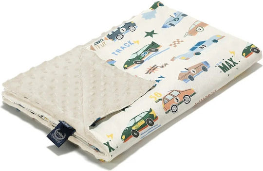 La Millou Cot Blanket Grand Prix Cotton Brown 110x140cm