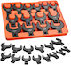 Vevor Σετ Κλειδιών Crowfoot 1/2" 14 Τεμ Sae 1-1/16" Έως 2" Zxbstznj12inbbco5001v0