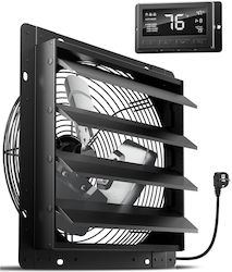 Ventilator de perete pentru baie Gri Ventilator de perete pentru baie Gri