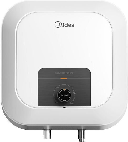 Midea Încălzitor de apă 10lt Glass Vertical 2kW cu Wi-Fi