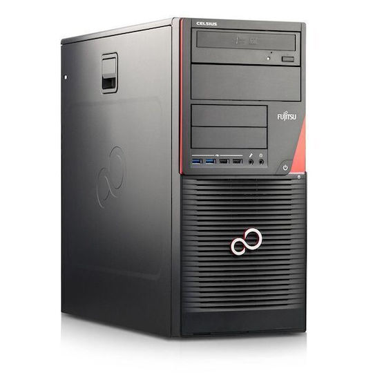 Fujitsu Celsius W530 Refurbished Grade A (Xeon-E3-1245V3/16GB/500GB SSD/No OS)