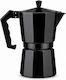 Electric Stovetop Espresso Pot 12 Cups Black