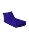 Fotoliu Puf Șezlong Impermeabil Violet 150x75x30cm