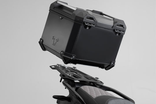 Σετ Βάσης Βαλίτσας Topcase Sw-motech Trax Adv Suzuki Dl 650 V-strom 17 Μαύρο