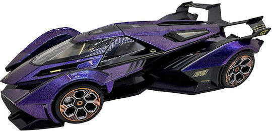 Model De Mașină Lamborghini V12 Vision Gran Turismo Mov Scara 1:18 Din Metal Die-cast