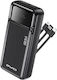Awei PA-94 Power Bank 10000mAh 22.5W με Θύρα USB-A και Θύρα USB-C Power Delivery / Quick Charge Μαύρο