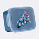 Beckmann Recipient De Prânz Din Plastic Pentru Copii 1,7 Litri Albastru 18,7 x 14 x 7 Cm