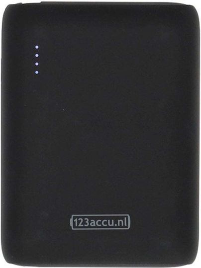 123accu ADR00364 Baterie externă 10000mAh 20W cu Port USB-A și Port USB-C Power Delivery Negru