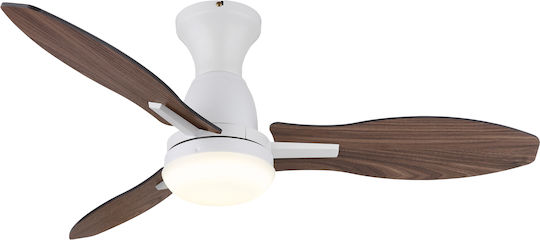 Globo Lighting Ανεμιστήρας Οροφής 107cm με Φως