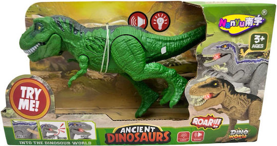 Figurină de Acțiune Dinozaur cu Sunete și Lumină pentru 3+ Ani 12 cm