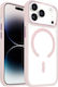 Jaym Husa Bumper Iphone 17 Pro Max Compatibil Cu Magsafe Marginile Întărite Roz